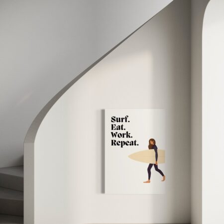 Surf, Art Print , Minimalist, Wall art, Digital Poster